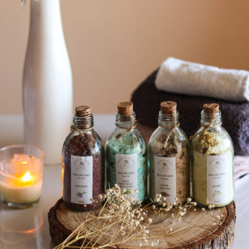 Sel de bain jasmin